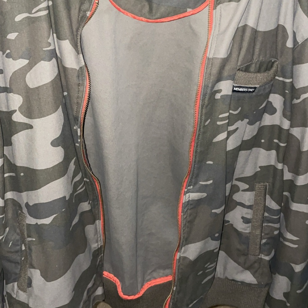 Camouflage Jacket members only